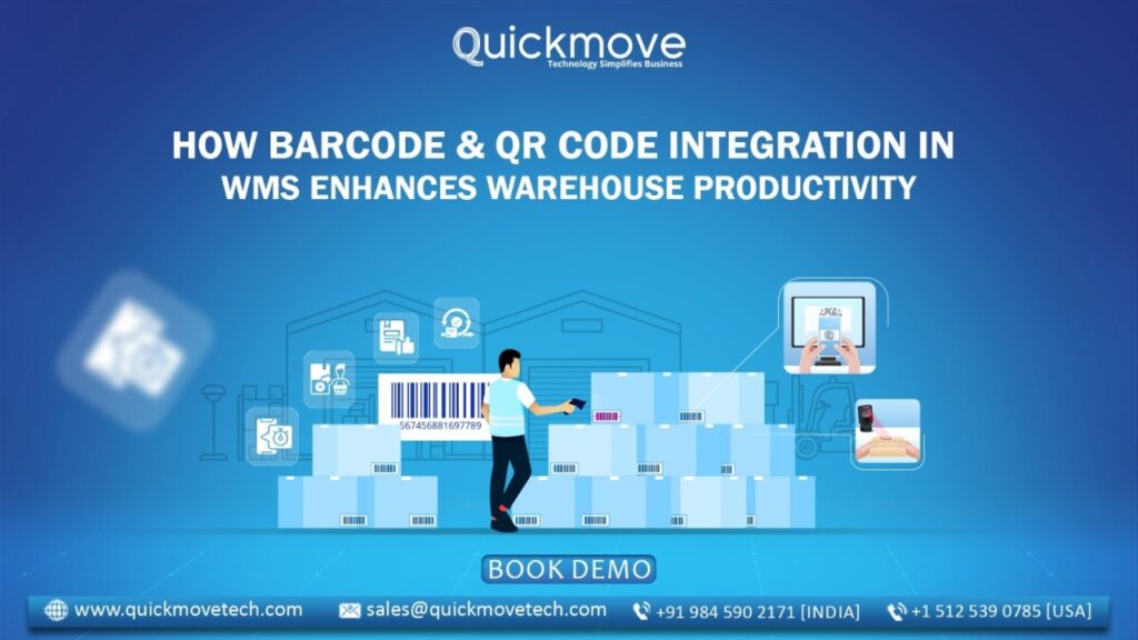How Barcode & QR Code Integration in WMS Enhances Warehouse Productivity
