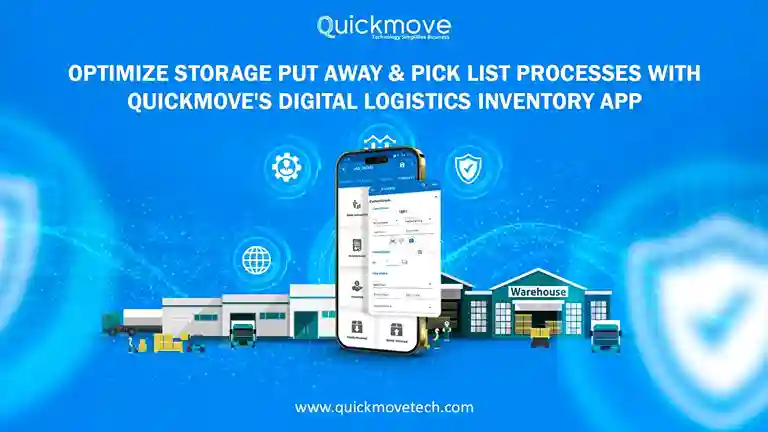 Optimize Storage Put Away & Pick List Processes with QuickMove's Digital Logistics Inventory App