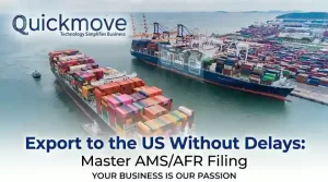 Export to the US Without Delays Master AMS AFR Filing Export to the US Without Delays Master AMS AFR Filing
