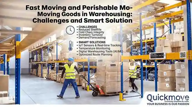 Fast Moving and Perishable Moving Goods in Warehousing: Challenges and Smart Solution