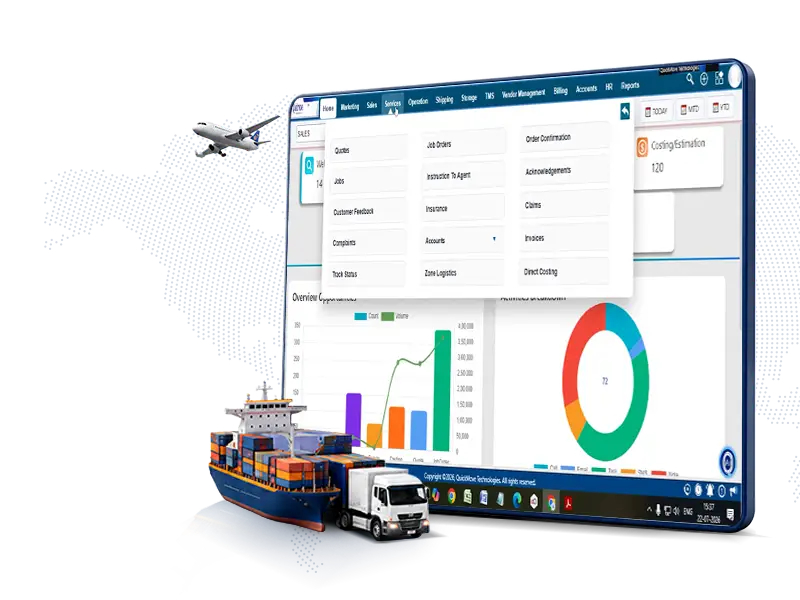 Freight Forwarding Software | Quickmove Tech